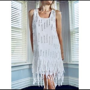 Forever 21 Chifffon twenties fringe flapper dress